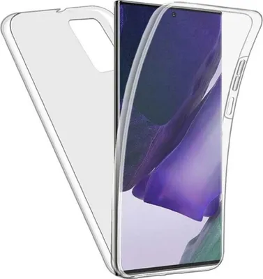 Obrázek produktu pro Full Cover pro Samsung Galaxy Note 20 Ultra – silikonové pouzdro 6,9" z TPU s 360° ochranou, průhledné