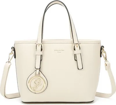 Produktbild von Gallantry Damen Handtasche Beige - Trendige Schultasche, Schultertasche, Crossbody und Arbeitstasche für Alltag und Freizeit