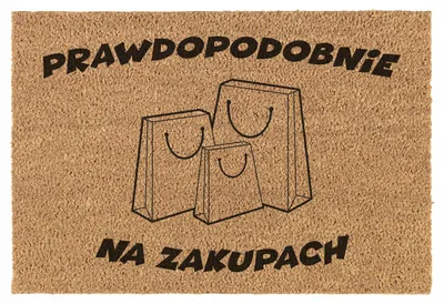 Produktbild von Kubeczkovo Kokos Fußmatte Geschenk Einweihungsfeier Freundin