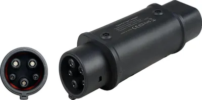 Productafbeelding van EV-adapter, type 2 naar type 1, 32A, IP55-classificatie, type 2 naar type 1