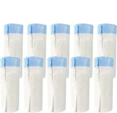 Produktbild von JustValue Katzentoilettenbeutel für automatische Katzenklos – 10 Rollen