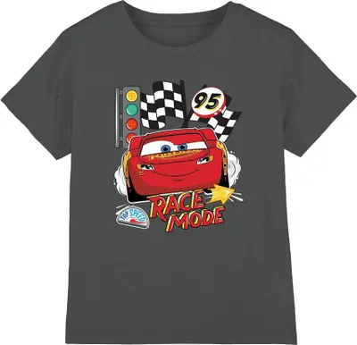 Productafbeelding van Auto's - "Race Mode" T-shirt voor kinderen, model TV15105 (maten 152-158) (anthraciet)