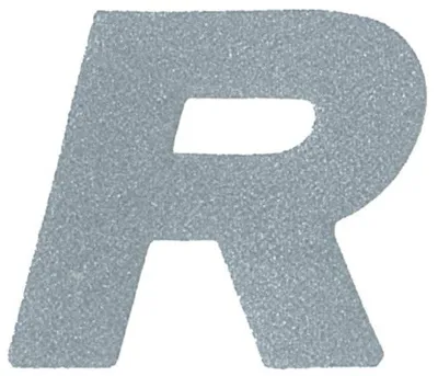 Produktbild von Reflektierender Aufkleber Buchstabe R