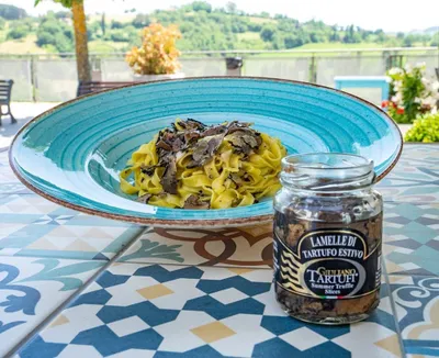 Produktbild von Sommertrüffel in Scheiben 80 gr Giuliano Tartufi