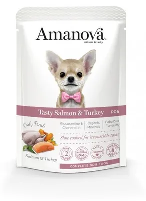 Produktbild von Amanova Getreidefreie Truthahn-Hundepastete