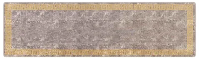 Immagine prodotto di vidaXL Tappeto MARSA Grigio 100 x 350 cm Poliestere e PVC
