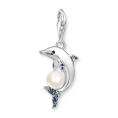Produktbild von Thomas Sabo Anhänger "Delfin mit Perle" Silber Zirkonia 1889