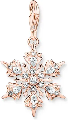 Produktbild von Thomas Sabo - 1903-416-14 - Charm - Damen - 925er Silber rosévergoldet - Stern & Mond
