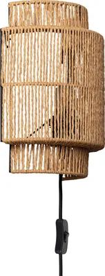 Produktbild von Wandleuchte aus Rattan Kirito Natürlich
