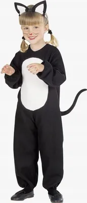 Image de Costume De Chat Combinaison Noire De Chat 110