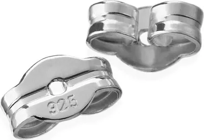 Produktbild von 10paar Echtes 925er Sterlingsilber Ohrmutter Ohrringe Ohrstecker Ohrstopper 1998
