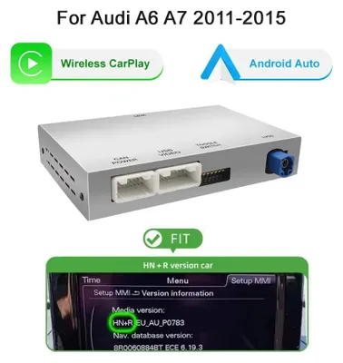 Immagine prodotto di Adattatore CarPlay: interfaccia Bluetooth wireless per Android Auto e collegamento con smartphone