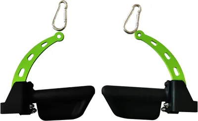 Produktbild von Fitness-Stange – Kabelzug-Zubehör – Krafttraining – Vielgriffiges Design – 21,8 cm – Schwarz