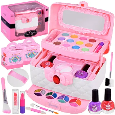Obrázok produktu pre Ružový kozmetický kufor Makeup Kit ZA4175