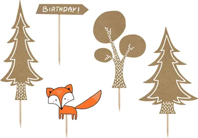 Produktbild von Kuchendekoration Fuchs