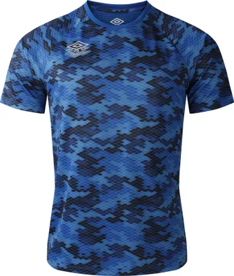Image de Umbro - Maillot camouflage "Pro Training" pour homme UO2472 (M) (Bleu classique)