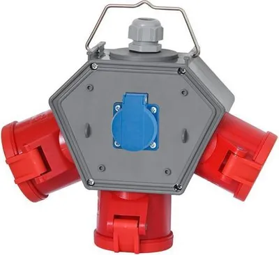 Immagine prodotto di POLYBOX Distributore di corrente Prese 2x16A/5P, 32A/5P, 230V F3.0611