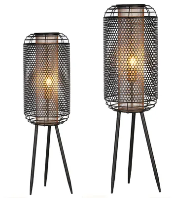 Produktbild von Gilde Stehleuchte, "Industrial", Metall, schwarz, VE 1, H. 93 cm, D. 27 cm 84102 4001250841029