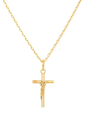 Produktbild von Casa Padrino Halskette Kruzifix aus 19,2Kt Gold