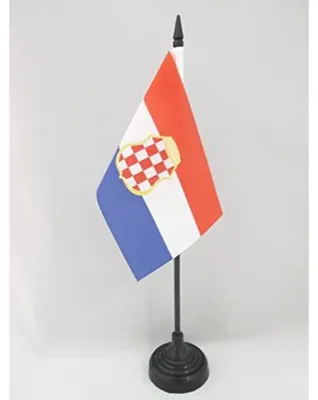 Obrázek produktu pro AZ FLAG Stolní vlajka Chorvatské republiky, Herceg-Bosna, 1991-1994, 15x10 cm