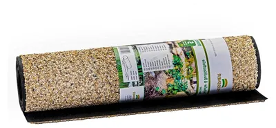 Produktbild von Steinfolie 60 cm x 250 cm mit naturnaher Oberfläche für Bachläufe und Naturteiche