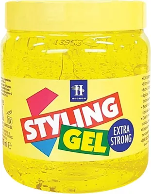 Immagine prodotto di Hegron - Gel per capelli - Extra forte - Per un fissaggio forte - 500 ml - 1 pezzo