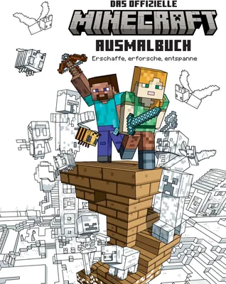 Produktbild von Das offizielle Minecraft Ausmalbuch