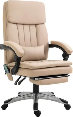 Produktbild von Famanu Ergonomischer Massagestuhl mit Verstellbarer Höhe und Rückenlehne - Schwarz