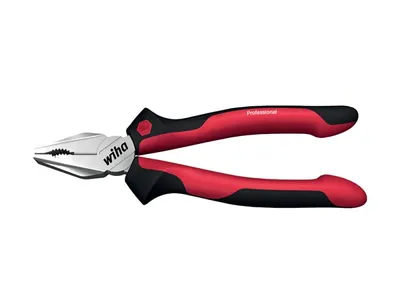 Produktbild von Wiha Kombizange Länge 180mm Chrom Dynamicjoint mit Mehrkomponenten-Hüllen induktiv gehärtet - 26707