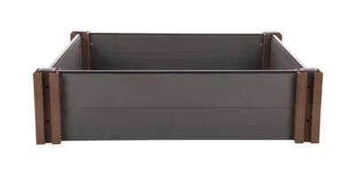 Immagine prodotto di G21 Letto rialzato G21 Crop 106 x 106 x 27, WPC, Ebano G21-63900265