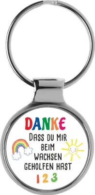 Produktbild von KIESENBERG 3D Schlüsselanhänger Geschenk Kindergärtner Kindergärtnerin Erzieher Erzieherin Danke Abschied A-90405