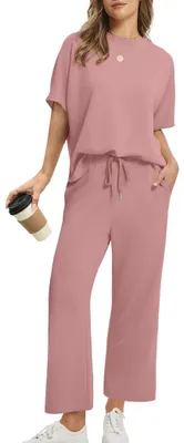 Immagine prodotto di Completo estivo da donna composto da due pezzi, con maniche corte