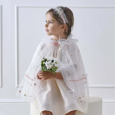 Produktbild von Gänseblümchen Cape für Kinder Deluxe