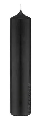 Produktbild von Altarkerze Schwarz 400 x Ø 80 mm, 1 Stück