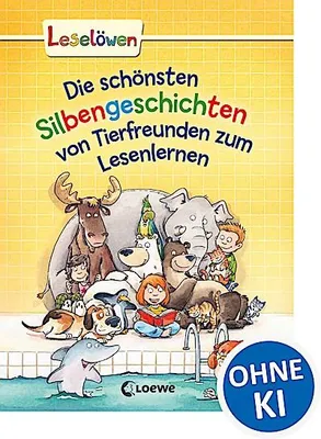 Obrázok produktu pre Leselöwen - Das Original - Die schönsten Silbengeschichten von Tierfreunden zum Lesenlernen