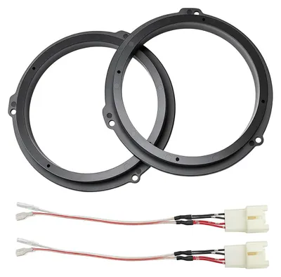 6.5" Lautsprecher Distanzringe + Kabelbaum für Ford Focus, S-Max