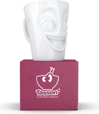 Produktbild von Fiftyeight Henkelbecher-Set 3-tlg. 350 ml Nr 026 weiß Kaffeebecher Mug