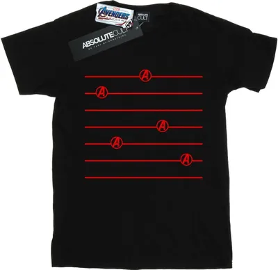 Produktbild von Marvel - "Avengers Endgame" T-Shirt für Herren BI8705 (S) (Schwarz)
