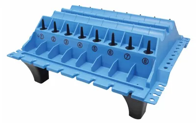 Immagine prodotto di Vassoio organizer professionale per testata cilindro motore, organizzatore componenti 445 x 400 x 200 mm