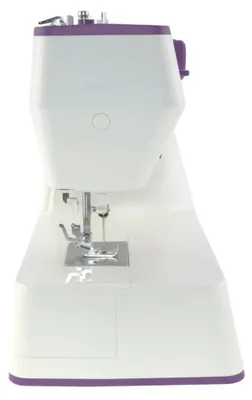 Obrázek produktu pro Łucznik , Fialová, Bílá, Poloautomatický šicí stroj, Obšívka, Šití, Jednokroková, 0 - 4 mm, Otočné