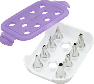 Spritztüllen Basisset, 9-teilig, Cupcakes, Tortendekoration