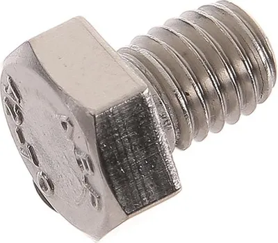 Obrázek produktu pro Šestihranný šroub, z nerezové oceli M8x10 - DIN933