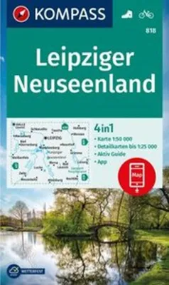 Produktbild von KOMPASS Wanderkarte 818 Leipziger Neuseenland 1:50.000