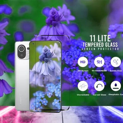 Obrázek produktu pro Xiaomi 11 LITE - tvrzené sklo 9H - 3D ochrana displeje v super kvalitě