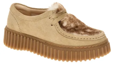 Produktbild von Clarks TORHILL BEE Damenschuhe - bequeme Schnür- Halbschuhe beige NEU
