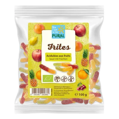Obrázek produktu pro Ovocné želé - Frites 100g