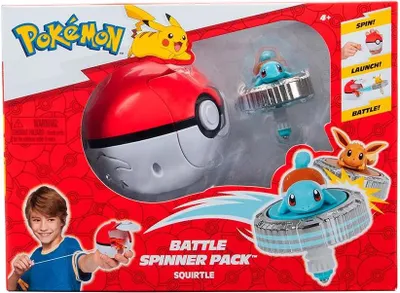 Image de Pokemon Battle Spinner Pkw4397 Figurine Rouge Rouge One Size