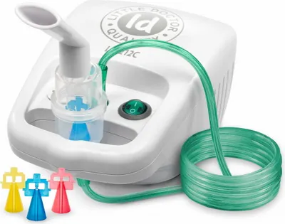 Obrázok produktu pre Little Doctor LD-212C biely piestový inhalátor + príslušenstvo 12 ks.