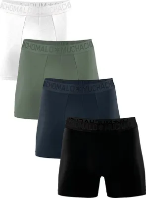 Produktbild von Muchachomalo Herren Boxershorts – 5er Pack – Bambusfaser & Stretch – Atmungsaktive Unterwäsche – Größe M - U-BAMBOO1132-40