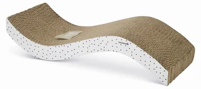 Productafbeelding van Krabplank karton 52x21x10cm bruin Beeztees